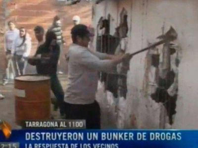Perfil de un barrio donde los vecinos se hastiaron de convivir con la droga