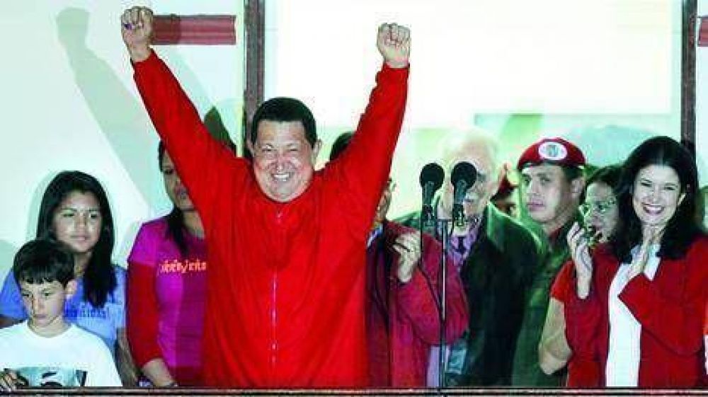 Cuarto per�odo presidencial: Gan� Ch�vez por 10 puntos y estar� en el poder hasta 2019