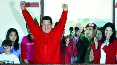 Cuarto per�odo presidencial: Gan� Ch�vez por 10 puntos y estar� en el poder hasta 2019
