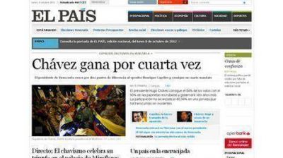 Repercusiones en la prensa del mundo por el triunfo de Ch�vez