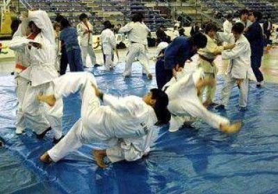 Dos cipole�os campeones argentinos de judo 