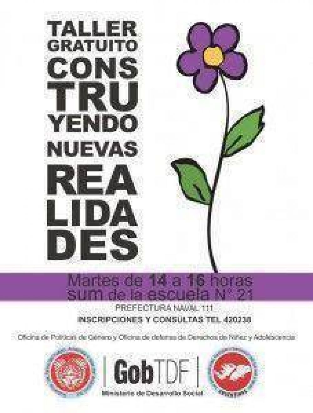 Contin�an los encuentros del Taller �Construyendo nuevas realidades�