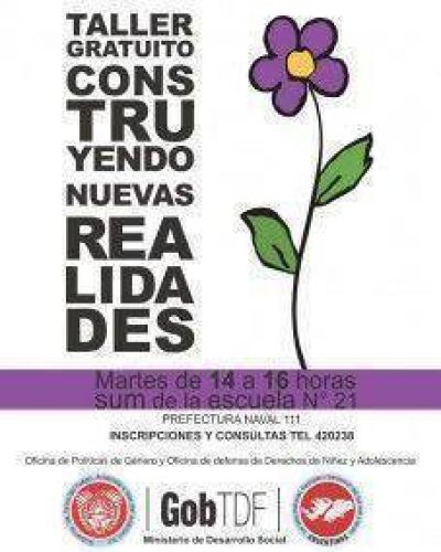Contin�an los encuentros del Taller �Construyendo nuevas realidades�