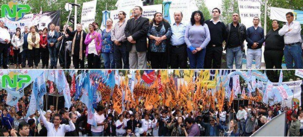 ACTO 117� ANIVERSARIO DEL NACIMIENTO DE JUAN D. PERON EN JOSE C. PAZ
