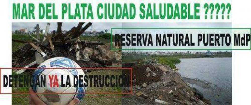 Vecinos se movilizan al Municipio en reclamo del cese de las obras �ilegales� de Aldosivi en la Reserva