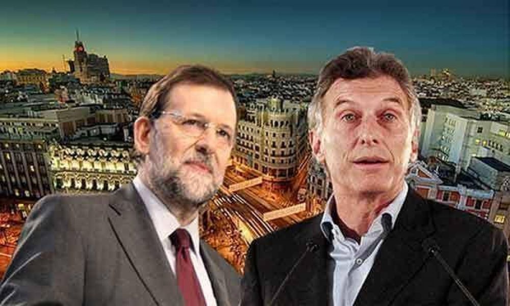 Macri, de gira por Espa�a, le fue a perdir consejos a Mariano Rajoy