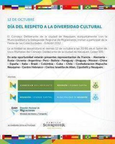 Fiesta de Colectividades en Neuqu�n para conmemorar el 12 de octubre
