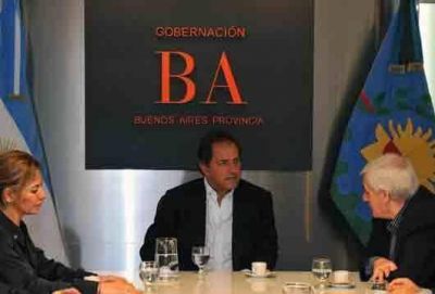 Scioli,De Lucia y Cal� por pol�ticas de formaci�n
