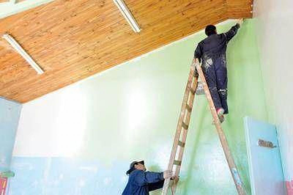 Reacondicionan jard�n maternal Sagrada Familia