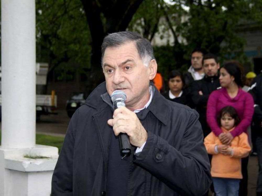  FLORENCIO VARELA: Pereyra record� el natalicio de Per�n