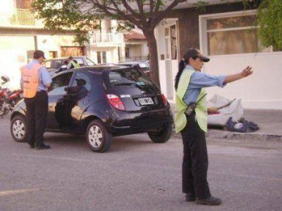 Contin�an realizando distintos operativos de tr�nsito en la ciudad