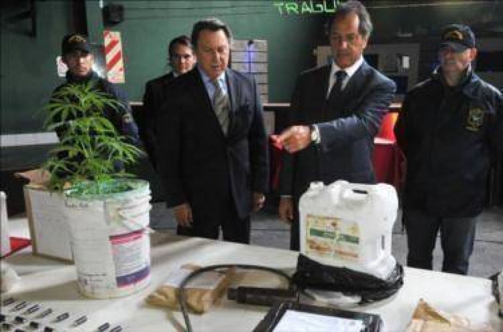 Scioli: un golpe muy fuerte al narcotr�fico