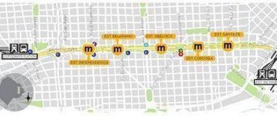 Preparan el Metrobus para la 9 de Julio