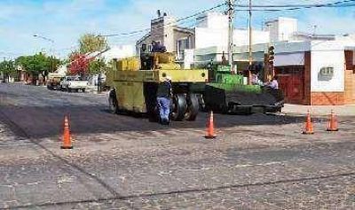 Cortes de tr�nsito por tareas de repavimentaci�n