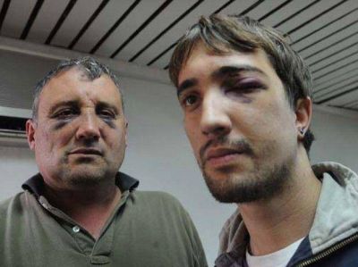 Tres hombres denuncian brutal paliza de polic�as