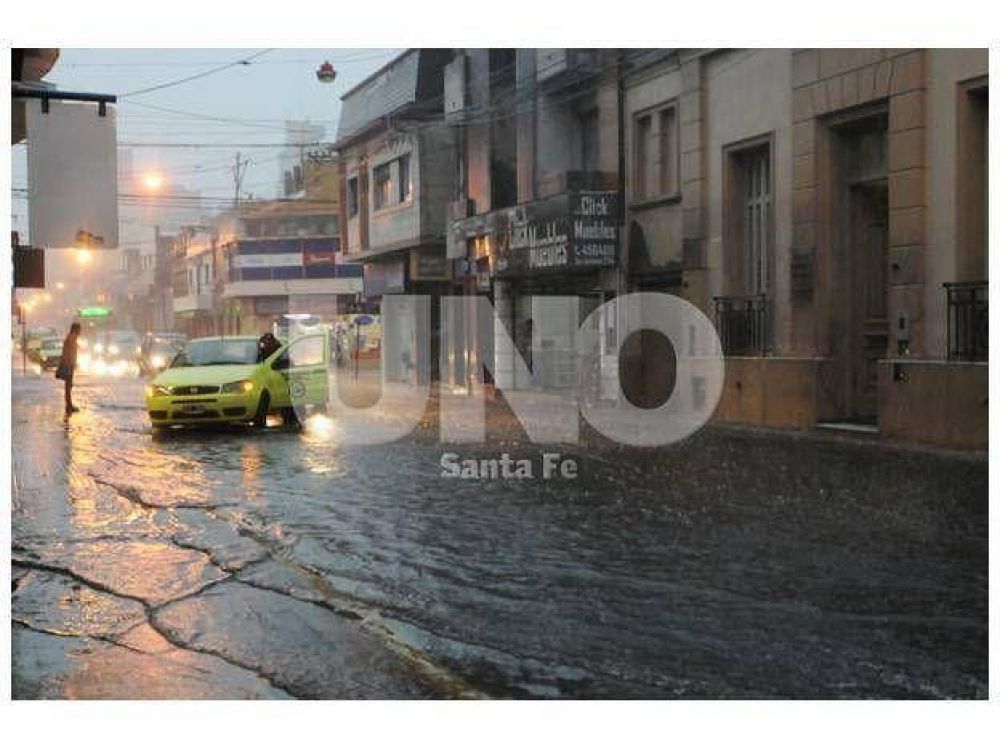 En nueve d�as la lluvia super� la media hist�rica para octubre