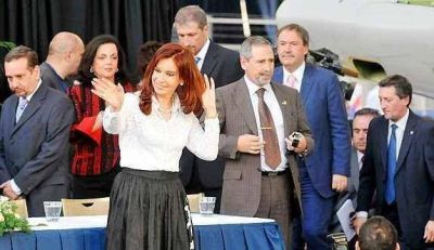 Cristina tom� la bandera del progresismo
