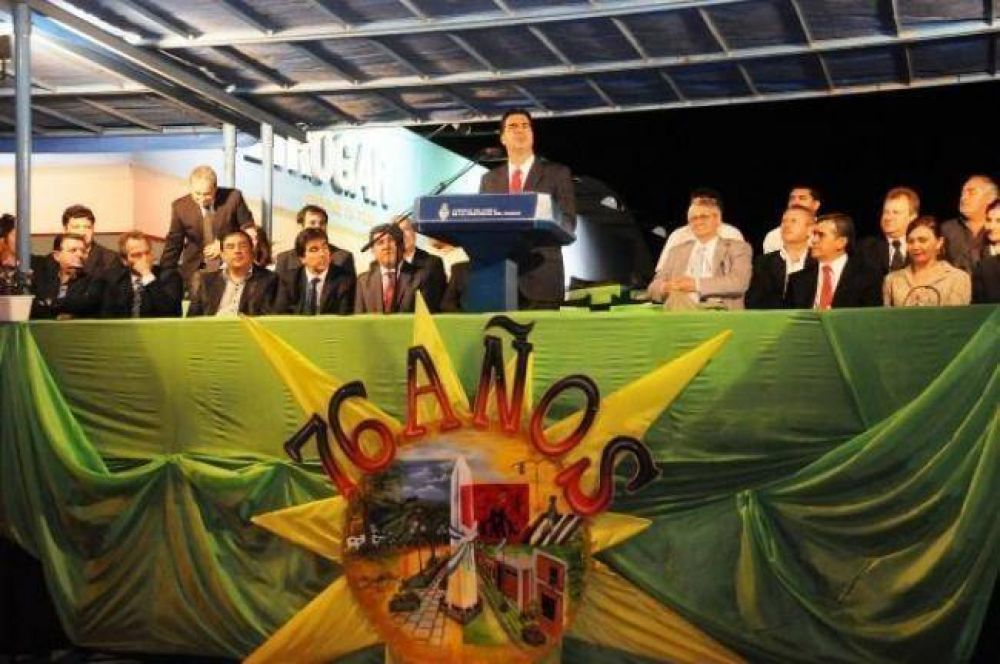 76� Aniversario de Juan Jos� Castelli: Capitanich y Nievas celebraron lo hecho y entusiasmaron con lo que se viene 