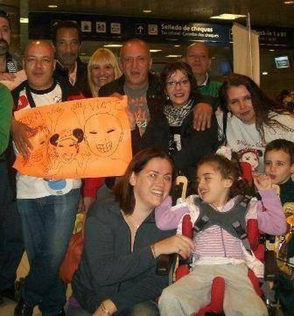El viaje de Mica a Beijing comenz� ayer