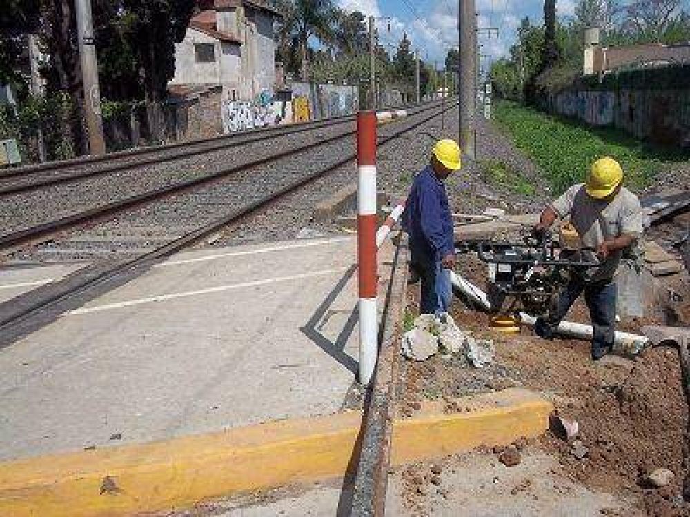 Brown: finalizan obra hidr�ulica