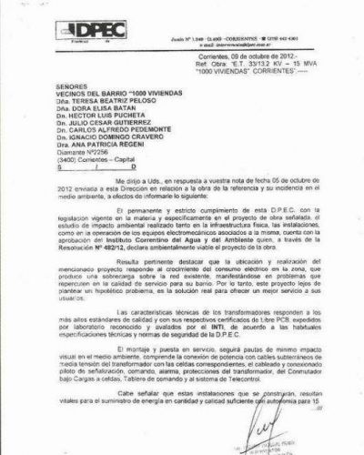 Vecinos de las Mil no asistieron a la reuni�n de la Dpec