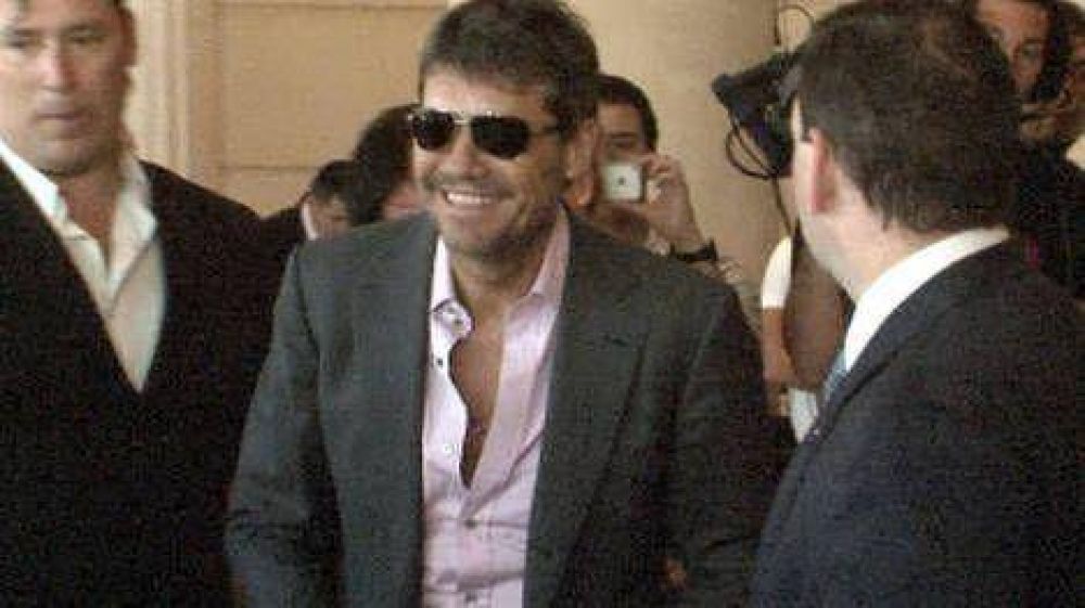 Tinelli, el invitado estrella de la delegaci�n argentina