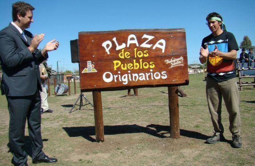 Los descendientes de pueblos originarios ya tienen su plaza en Tornquist