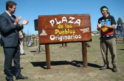 Los descendientes de pueblos originarios ya tienen su plaza en Tornquist