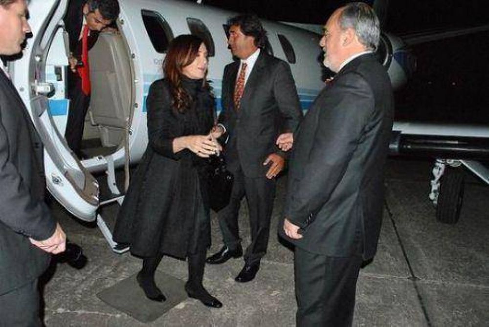 Ricardo confirm� la visita de Cristina Kirchner