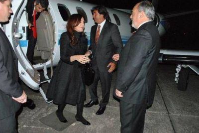 Ricardo confirm� la visita de Cristina Kirchner