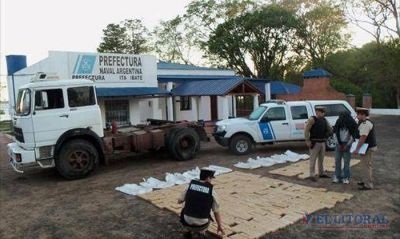 Prefectura incaut� millonario cargamento de marihuana