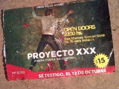 Clausuraron una fiesta en C�rdoba con m�s de 500 menores alcoholizados