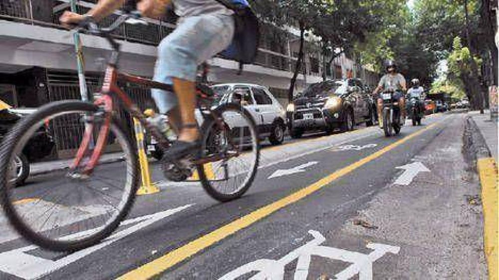 La red de ciclov�as porte�as ya casi alcanza los 100 km