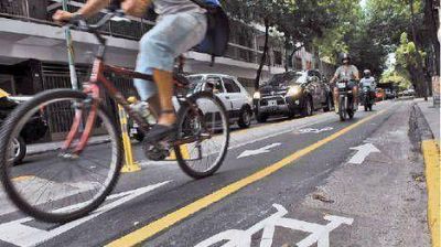 La red de ciclov�as porte�as ya casi alcanza los 100 km