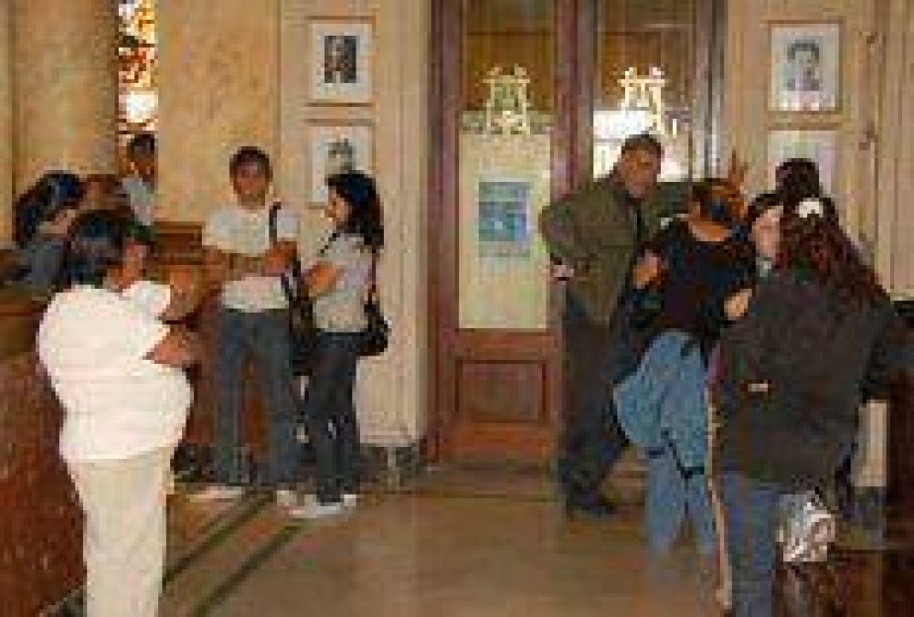 Las mujeres de la Corriente Clasista Combativa radicaron sus reclamos en el Concejo Deliberante