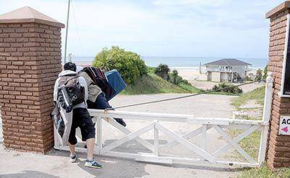 Procuran que los balnearios del sur sean accesibles para todos