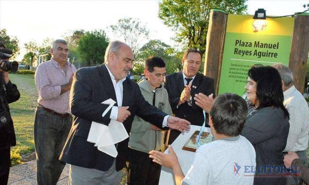 Cruz de los Milagros celebr� su aniversario evocando el legado patri�tico de su fundador