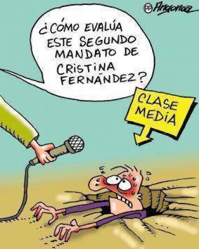 El 64.08% de los votantes opina que el segundo mandato de Cristina es "malo"