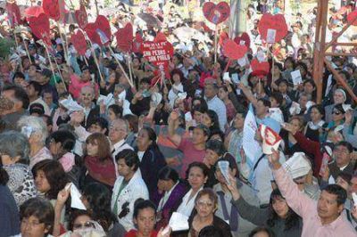 Multitudinaria peregrinaci�na al Santuario de R�o Blanco