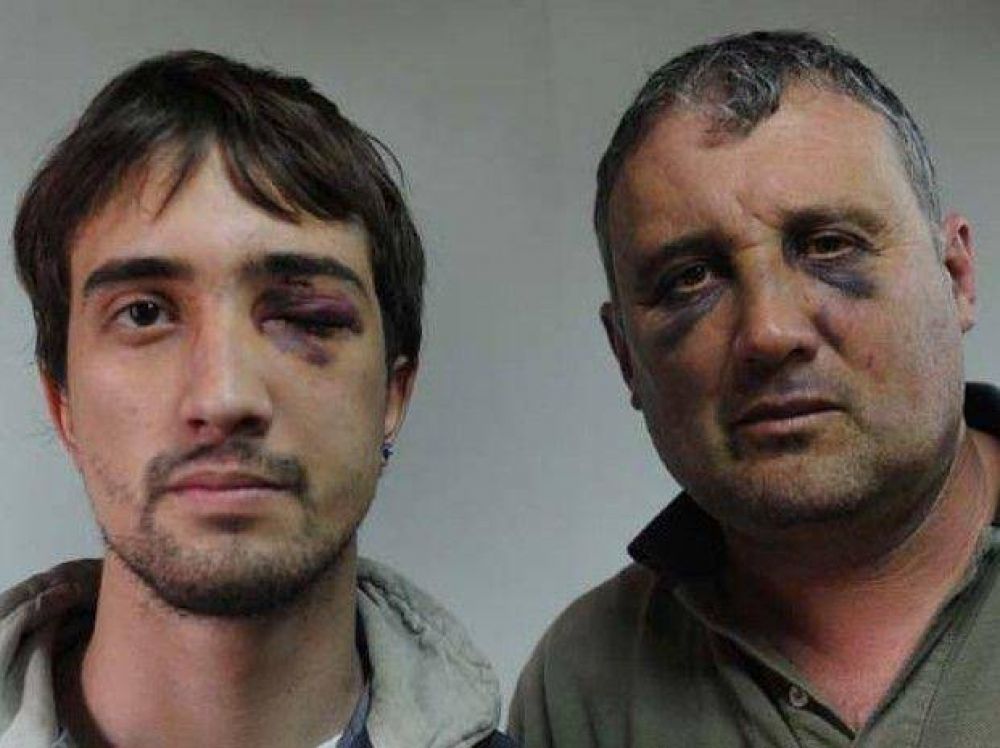  Seis polic�as presos por brutal paliza a tres hombres en zona oeste
