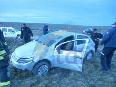 Violento vuelco en la complementaria a Mar�a Behety