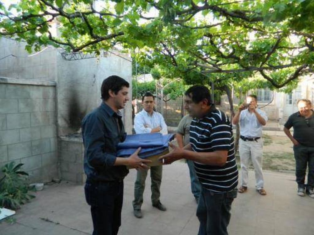 Visita de funcionarios de Obras P�blicas a Andalgal�
