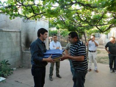 Visita de funcionarios de Obras P�blicas a Andalgal�