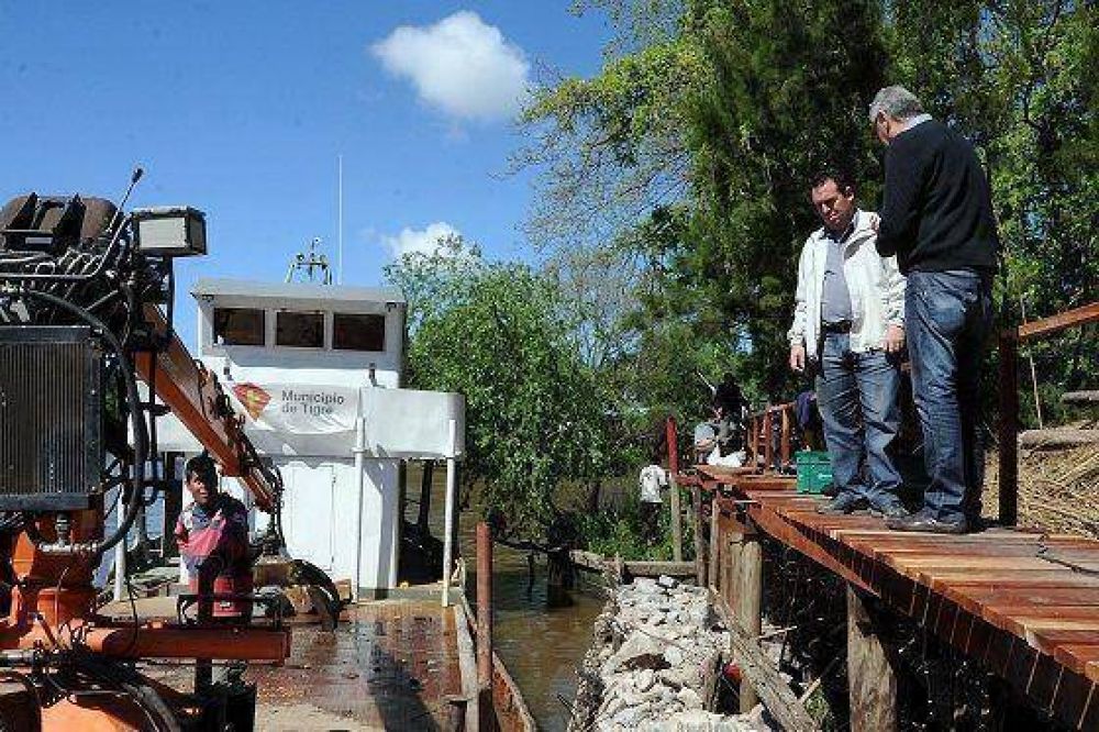 Diversas obras para el Delta