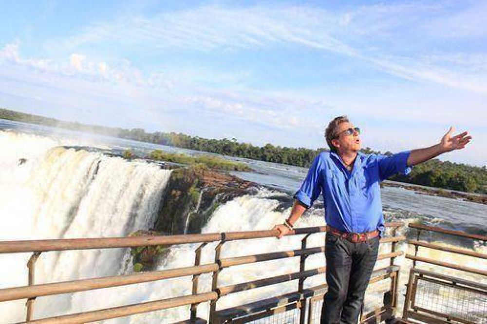 �Soy feliz en las Cataratas del Iguaz��