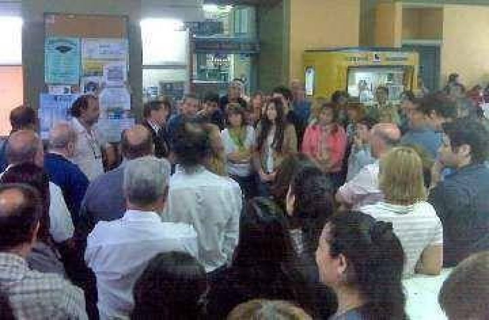 Fuerte operativo policial como respuesta a la aplaudida de los estatales	