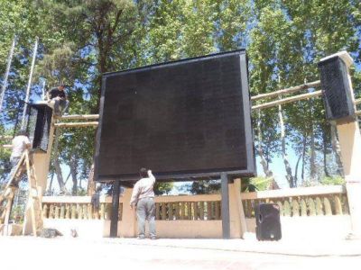 Las pantallas led empiezan a redimensionar consumo cultural en departamentos del este