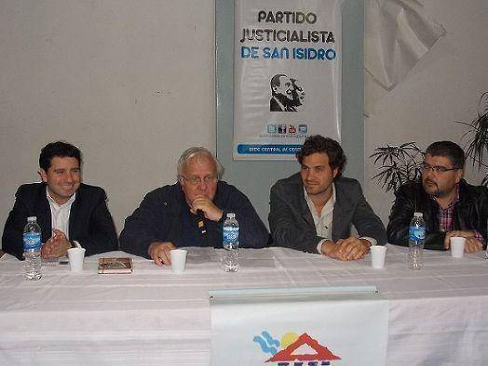 El PJ San Isidro celebr� el D�a de la Lealtad junto a Braga Men�ndez