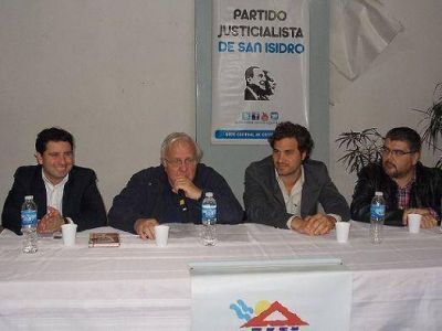 El PJ San Isidro celebr� el D�a de la Lealtad junto a Braga Men�ndez