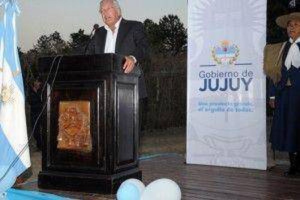 Fellner inaugur� red de gas en Yala y ratific� su "lealtad" con el pueblo de Jujuy